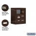 Salsbury Cell Phone Storage Locker - with Front Access Panel - 3 Door High Unit (8 Inch Deep Compartments) - 6 A Doors (5 usable) - Bronze - Surface Mounted - Master Keyed Locks